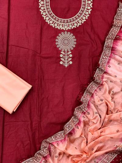 SUN FLOWER BY VT COTTON EMBROIDERY SUIT WHOLESALER IN INDIA